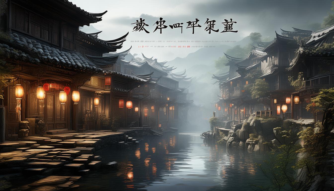山水画卷中的古镇隐藏着哪些未解密码？-图1