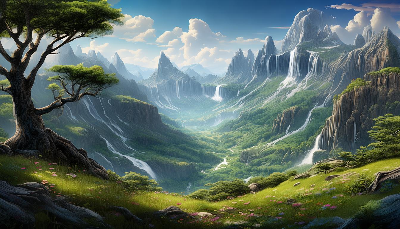自然景观与地质奇观如何构成生态画卷？-图1