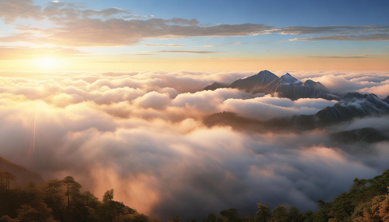 清晨哪里能欣赏鸡公山壮丽云海？-图2