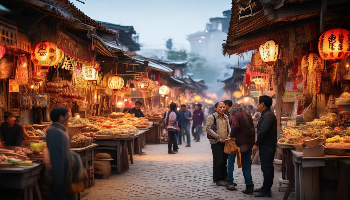 石家庄周边哪里能逛烟火气十足的民俗大集？-图1