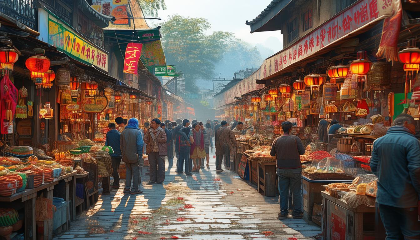 石家庄周边哪里能逛烟火气十足的民俗大集？-图2