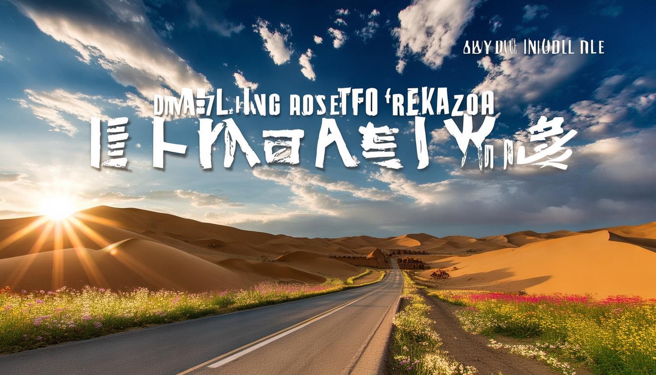 敦煌到张掖自驾一日游如何一天穿越河西走廊极致风光？-图2