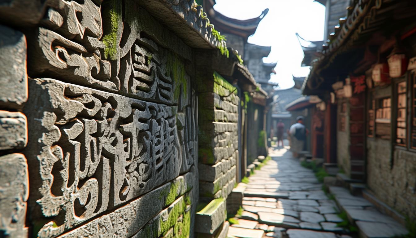 青岩古镇的石头巷子如何见证历史印记？-图2