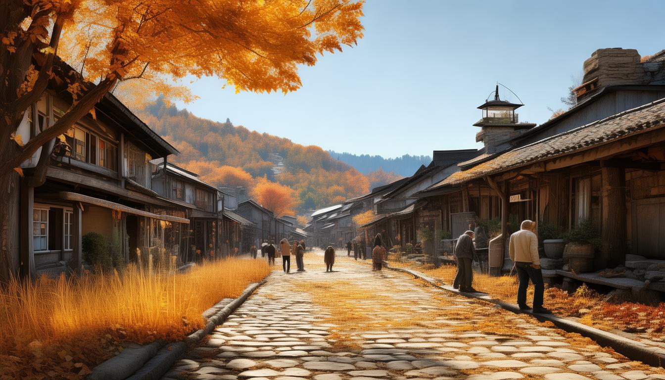 南京深秋秘境，谷里大塘金香草小镇为何成为都市人30分钟自驾寻访地？-图2