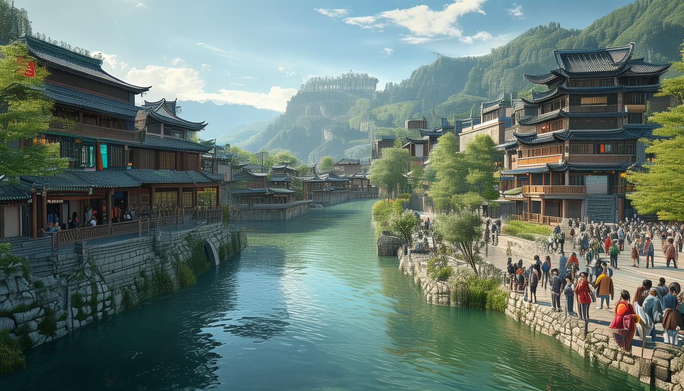 鹤壁一日游，如何体验古韵山水与现代风情的完美融合？-图1