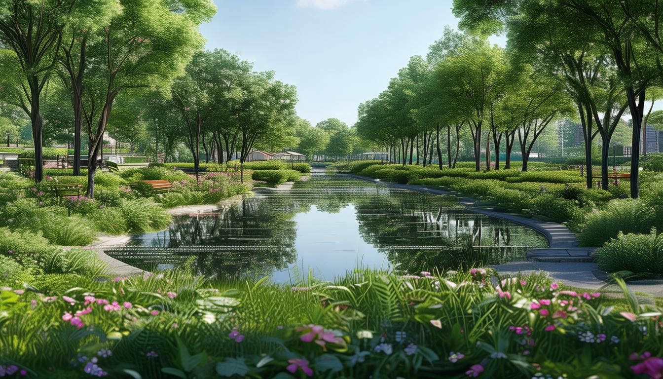 洛龙公园如何成为城市绿肺并诠释生态美学？-图1