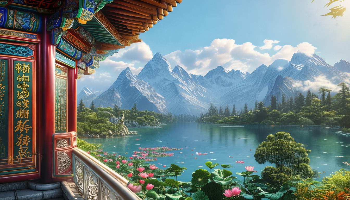满清文化中哪些历史遗迹与自然景观并存？-图1