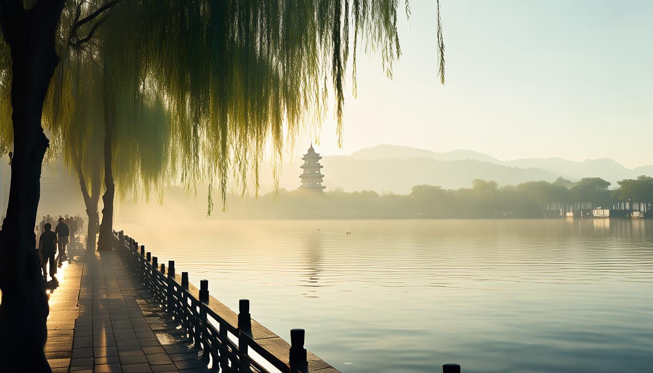 杭州西湖清晨漫步，如何捕捉最美晨曦？-图1