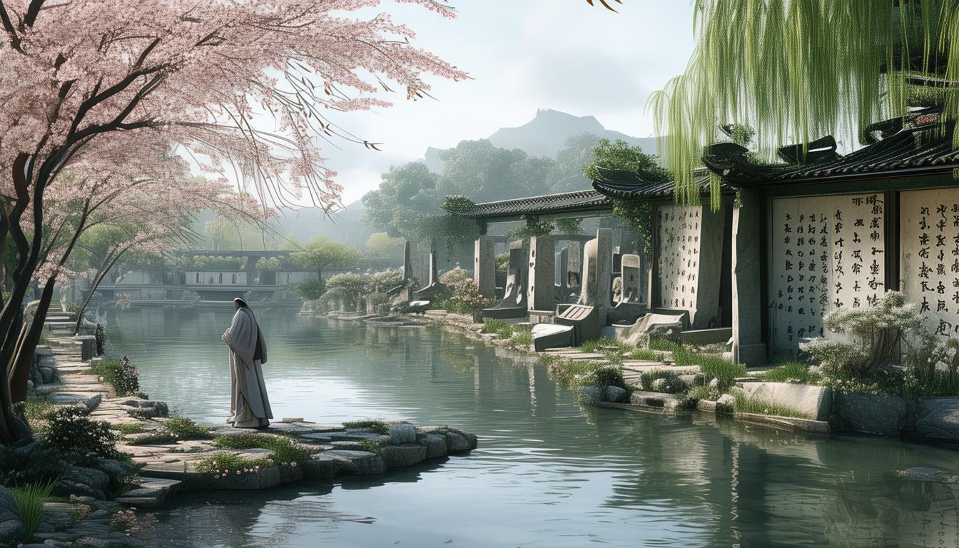 为何汨罗江畔的屈子文化园被誉为诗意栖居之地？-图1