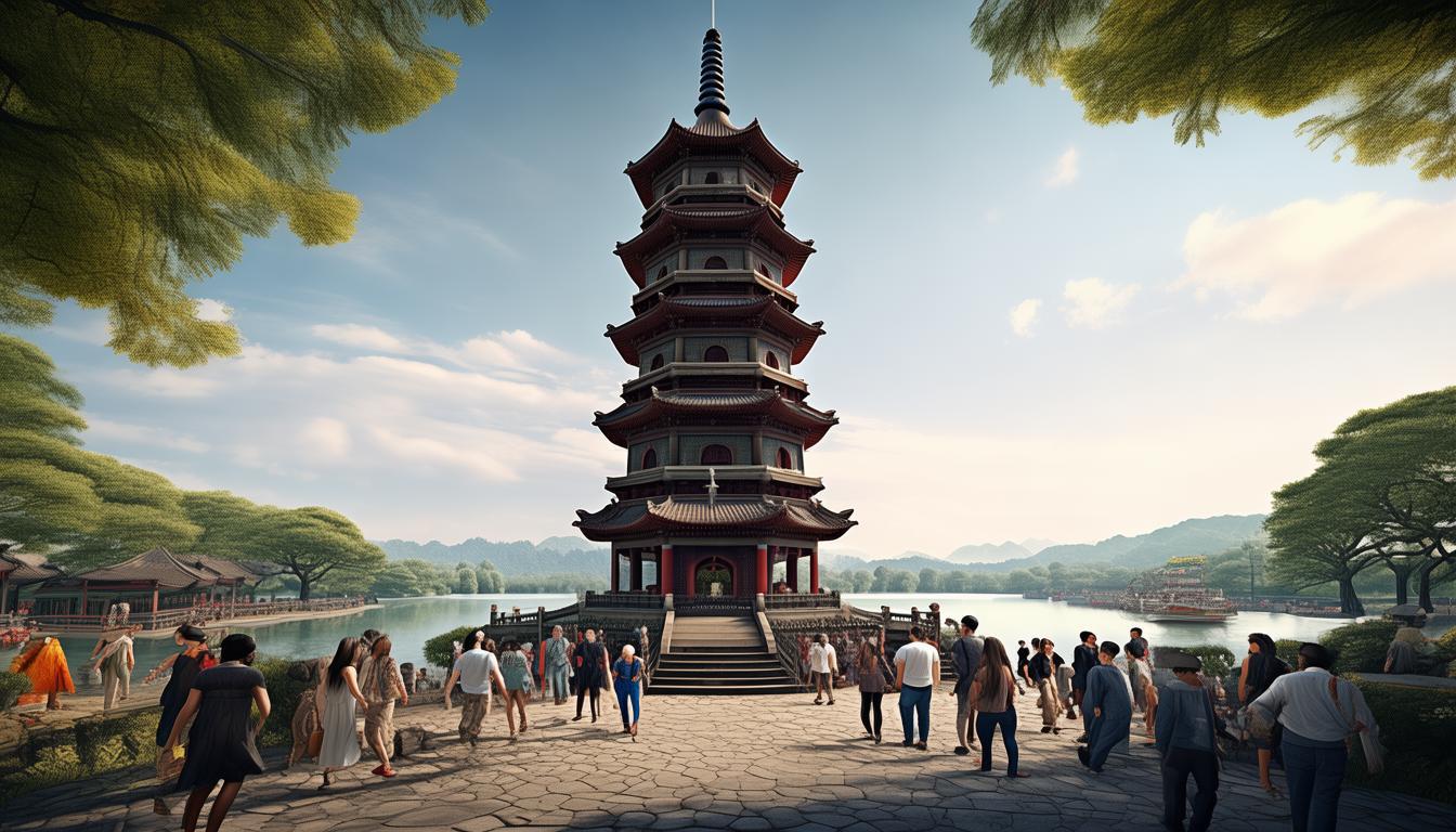 西湖雷峰塔一日游，如何沉浸千年传说与江南诗韵？-图1