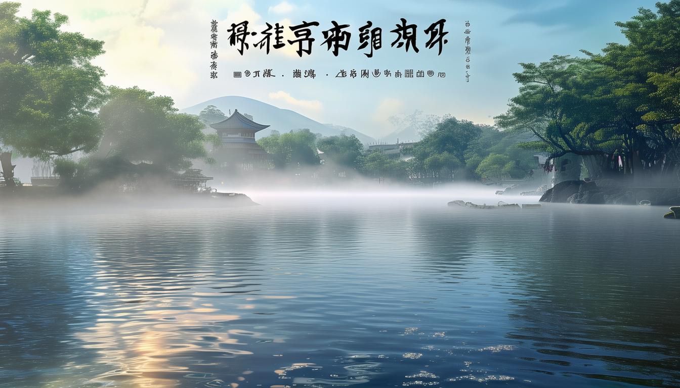 东钱湖清晨的烟波画卷为何被誉为绝美仙境？-图1