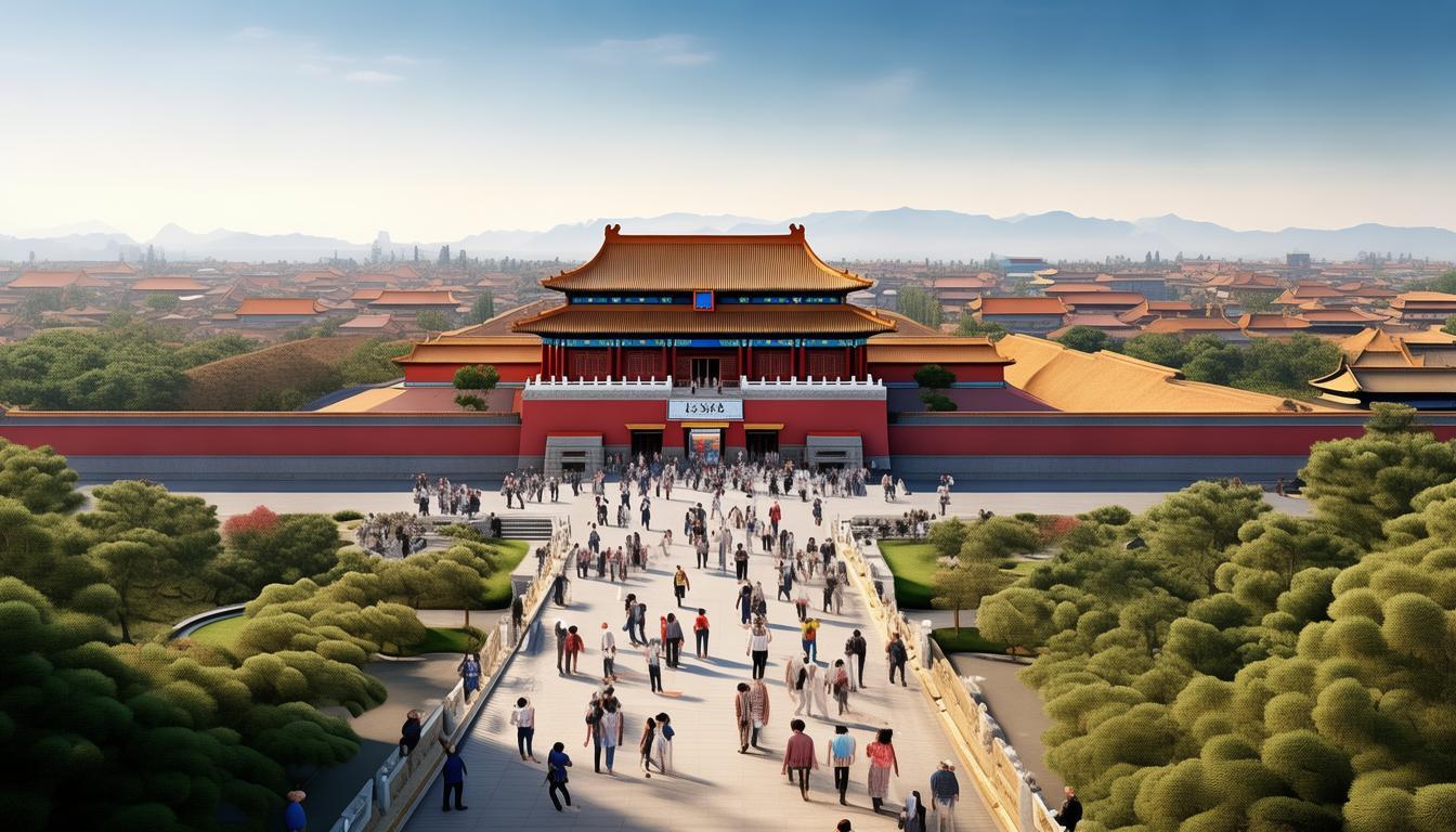 哪里能俯瞰紫禁城全景？景山公园为何是游客第一站？-图2