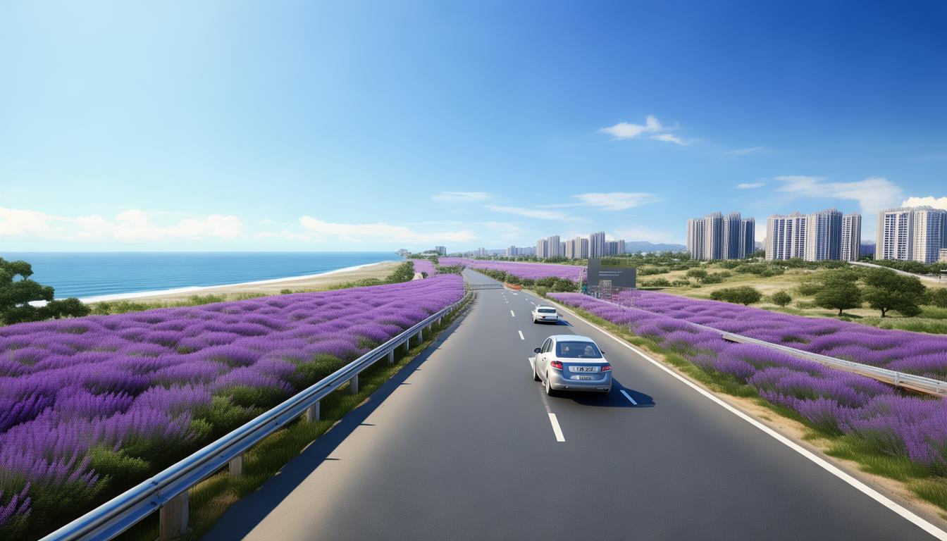青岛市区自驾到薰衣草庄园经滨海大道需要多长时间？-图3