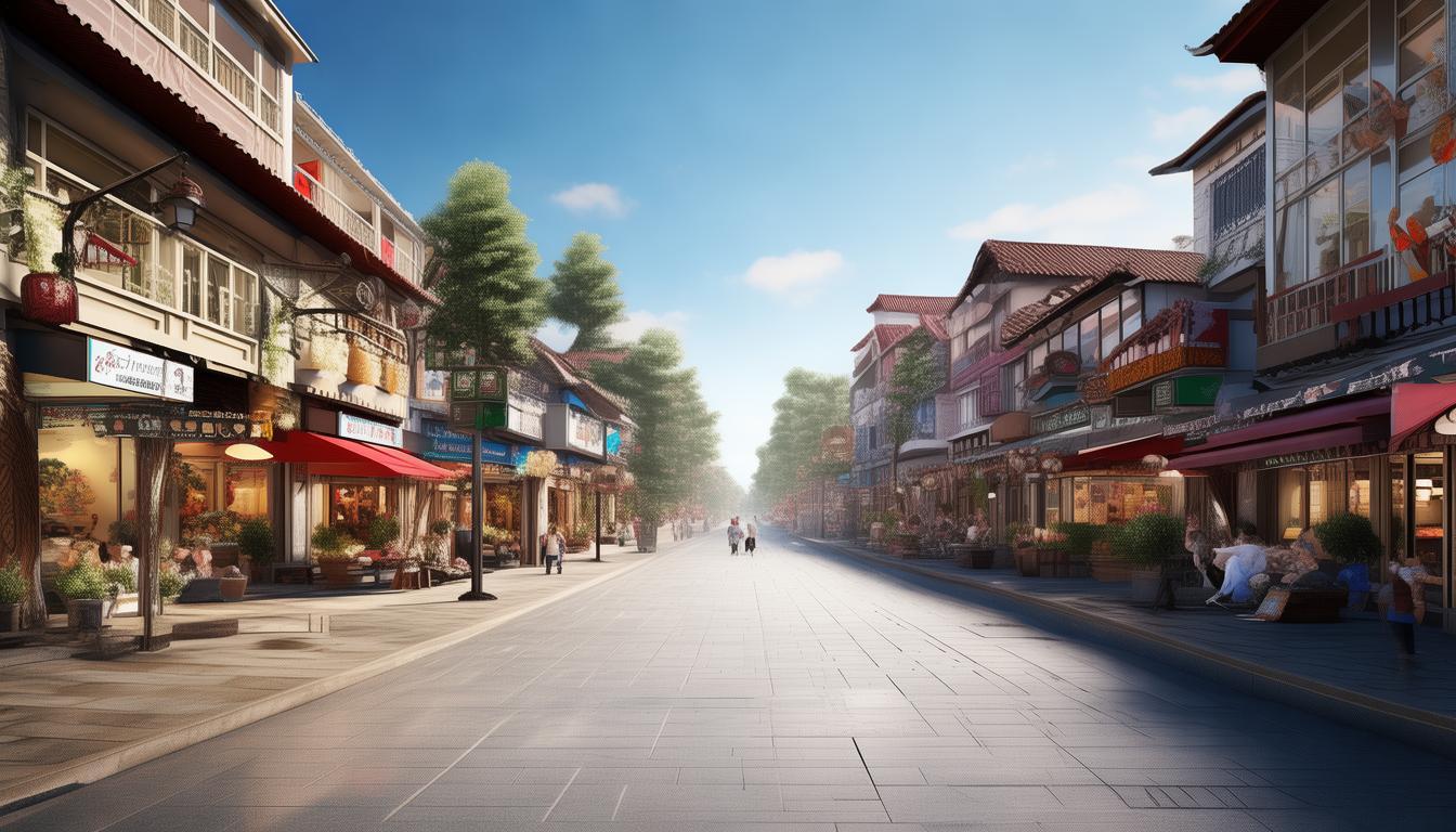 景区南门3公里内的核心住宿圈哪里生活最便利？-图2