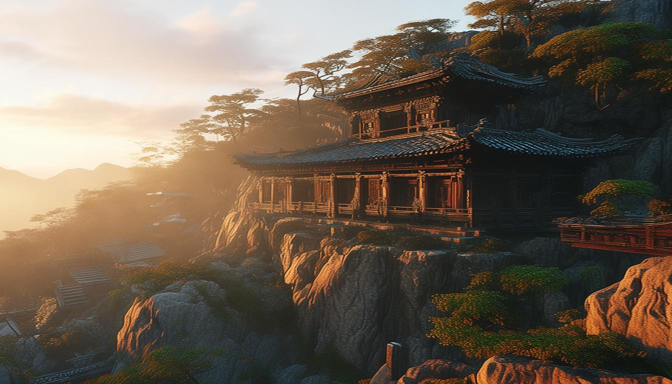悬空寺晨光探秘，为何7:30-9:30是最佳时段？-图2