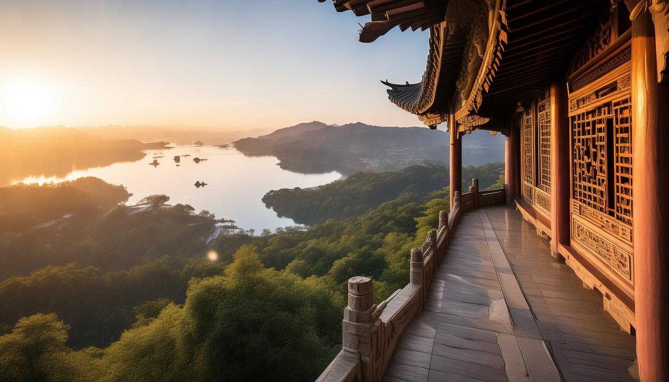 上午登岳阳楼如何欣赏洞庭湖最佳胜景？-图1