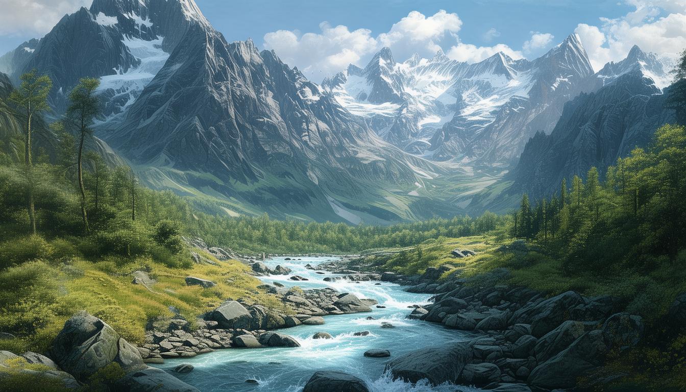 山川河流如何描绘自然风光的壮丽画卷？-图3