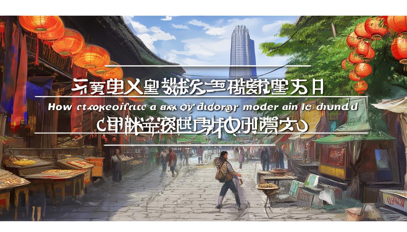 如何在成都市区体验古今交融的一日烟火之旅？-图2