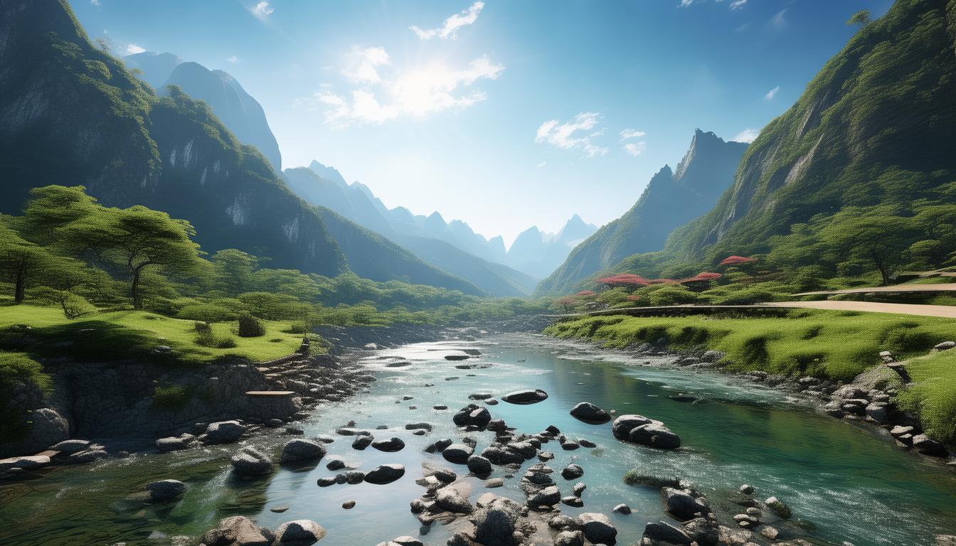 基于您的要求，生成如下标题，，岳西天峡一日游如何尽览山水诗画？-图1