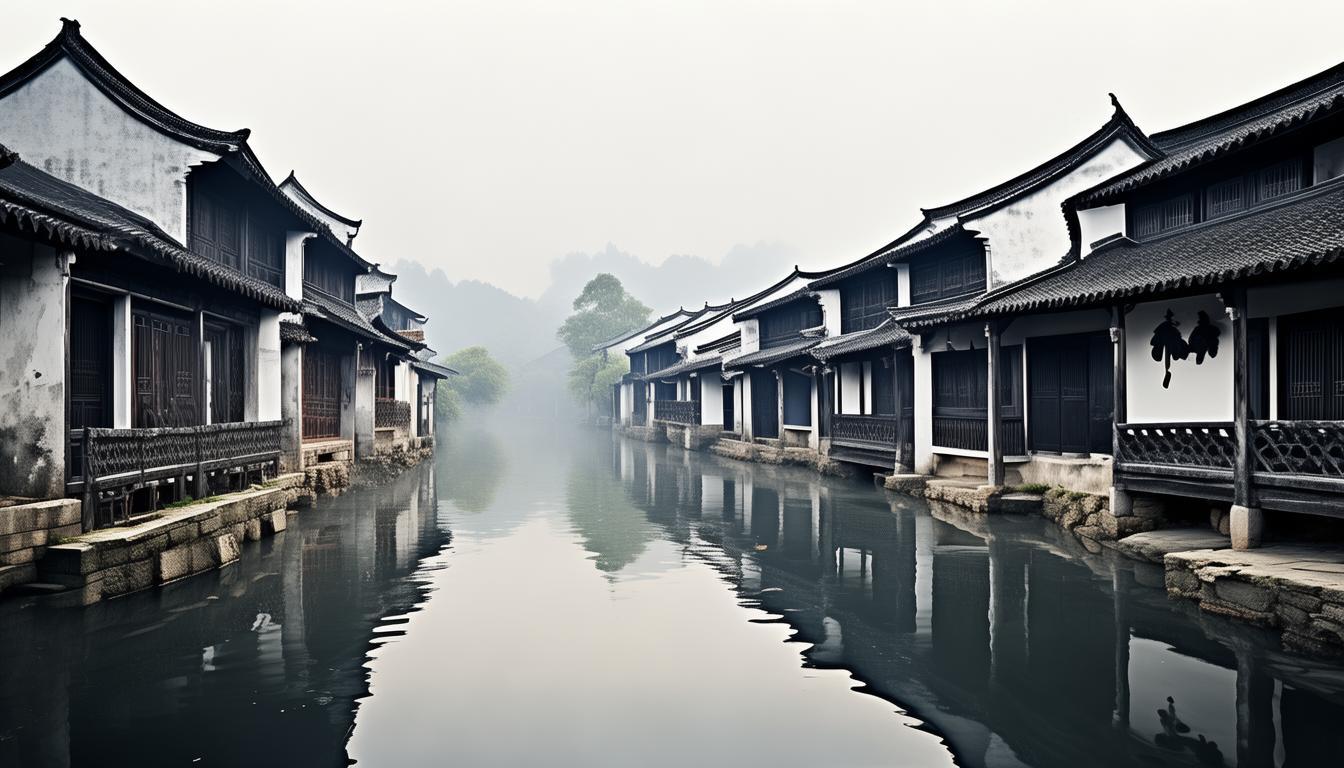 宏村是水墨画中的古村落吗？-图3