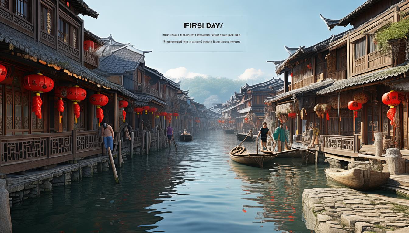 第一天行程如何体验水乡风情与文化探秘？-图1