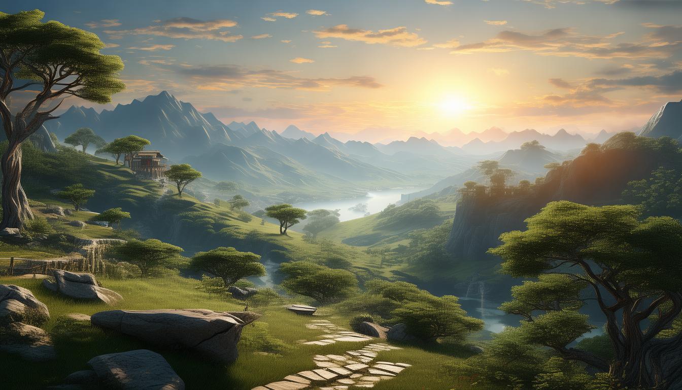 哪里能找到宁静的山水风光？-图2