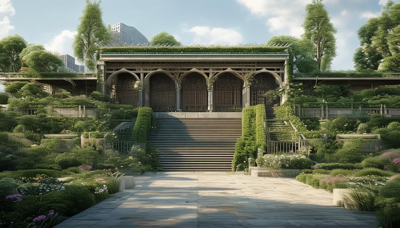 公园建筑如何与城市绿洲共生共融？-图1