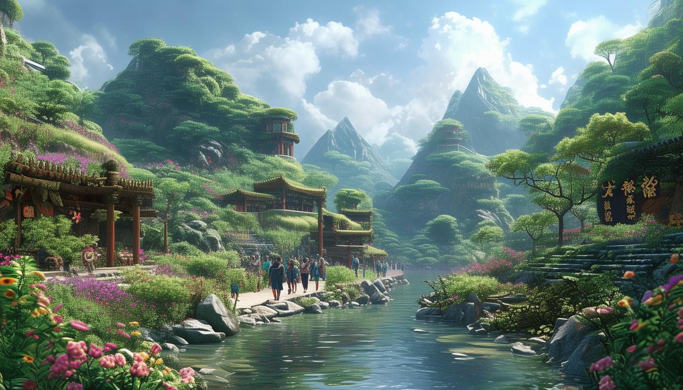如何体验溆浦思蒙山水画廊的诗意一日游？-图1