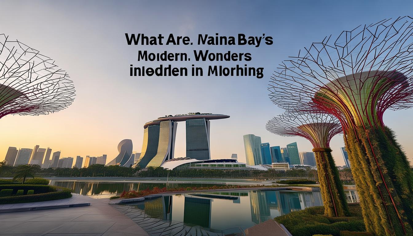 What Are Marina Bays Modern Wonders in the Morning?-图3