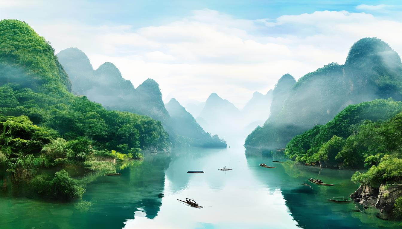 广西一日游精华，山水画卷中的必访之地有哪些？-图1