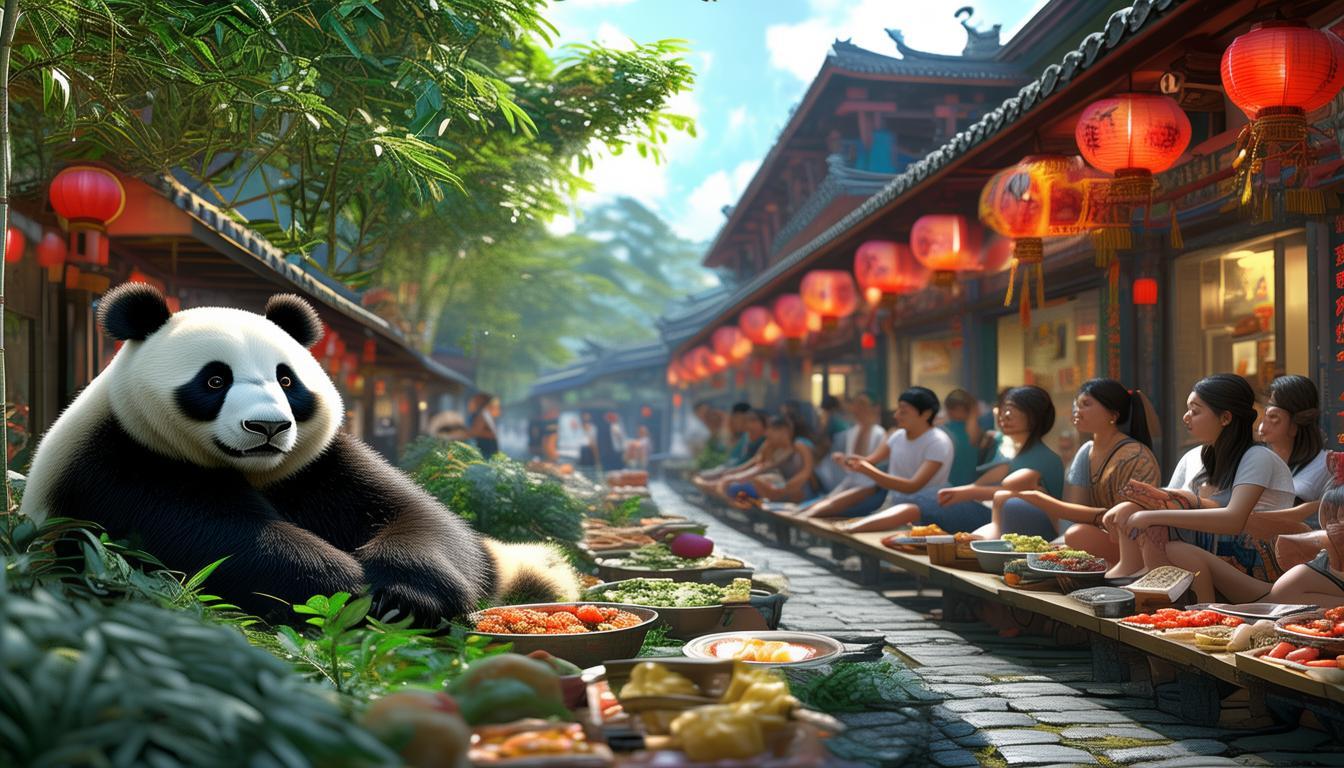 探索成都，熊猫之都与美食天堂在哪座城市？-图3