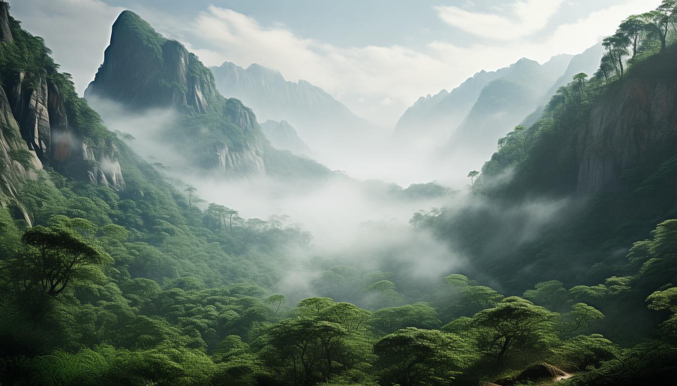 四明山，云雾缭绕的绿色天堂是什么地方？-图1
