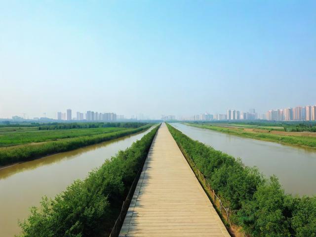 洪汝河生态走廊距离新蔡县城有多远？第一站景点推荐！-图4