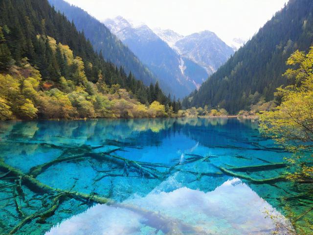 九寨沟为何被誉为人间仙境的色彩天堂？-图1