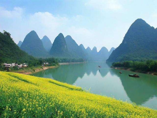 自然风光如何展现山水画卷般的盎然生机？，说明，，直接引用关键词， 包含了核心关键词自然风光、山水画卷、盎然生机，便于搜索引擎识别。，疑问句式， 使用如何提问，吸引点击并暗示内容将提供解答。，简洁明了， 标题长度适中，核心信息突出。，保留原意， 准确反映了自然风光像一幅充满生机的山水画的核心概念。-图2