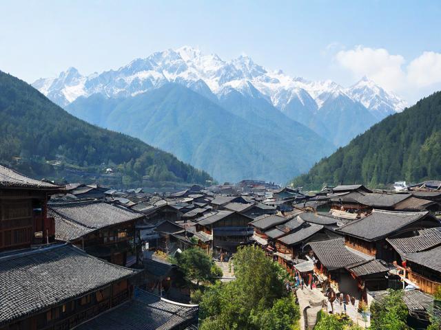 大邑附近一日游哪里能邂逅雪山、古镇与千年道韵？-图2