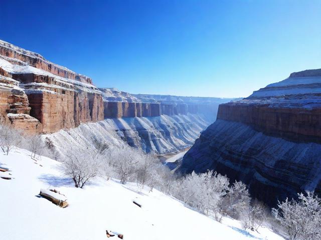 太行山雪景有多美?-图1 太行山雪景有多美?-图1