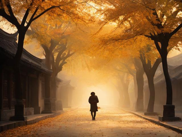 清晨的石象路，如何拥抱六朝秋色？，（直接基于您提供的内容清晨，石象路，拥抱六朝秋色生成，转换为疑问句式以增强SEO吸引力，并完整保留了核心关键词，清晨、石象路、拥抱、六朝秋色。）-图1