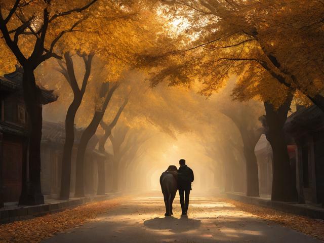 清晨的石象路，如何拥抱六朝秋色？，（直接基于您提供的内容清晨，石象路，拥抱六朝秋色生成，转换为疑问句式以增强SEO吸引力，并完整保留了核心关键词，清晨、石象路、拥抱、六朝秋色。）-图4