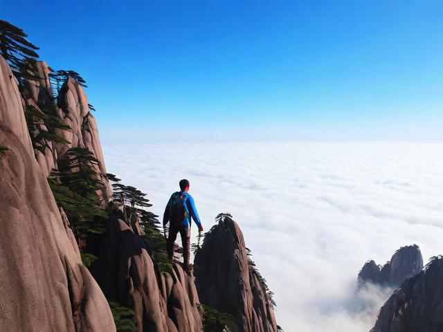 基于您提供的内容，为您生成的简洁且SEO友好的疑问标题是，，黄山一日登顶天都峰可行吗？云海之上的心跳挑战！，解析，，核心要素包含， 直接包含了关键搜索词黄山、一日登顶、天都峰、云海、心跳挑战，利于SEO。，疑问句式， 使用可行吗？作为疑问核心，精准点明读者最关心的核心问题（一日内能否完成登顶），激发点击欲。，突出亮点， 云海之上的心跳挑战！ 简洁有力地保留了原文的独特体验（壮丽云海）和核心吸引力（刺激挑战）。，简洁有力， 标题长度适中，信息密度高，易于阅读和理解。-图3