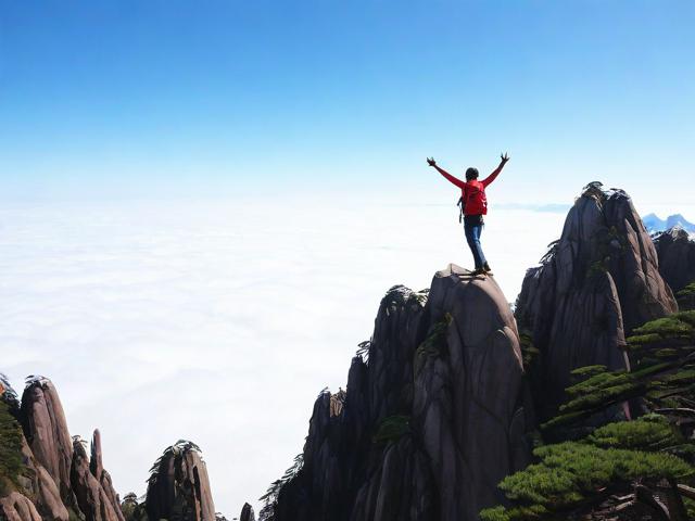 基于您提供的内容，为您生成的简洁且SEO友好的疑问标题是，，黄山一日登顶天都峰可行吗？云海之上的心跳挑战！，解析，，核心要素包含， 直接包含了关键搜索词黄山、一日登顶、天都峰、云海、心跳挑战，利于SEO。，疑问句式， 使用可行吗？作为疑问核心，精准点明读者最关心的核心问题（一日内能否完成登顶），激发点击欲。，突出亮点， 云海之上的心跳挑战！ 简洁有力地保留了原文的独特体验（壮丽云海）和核心吸引力（刺激挑战）。，简洁有力， 标题长度适中，信息密度高，易于阅读和理解。-图4